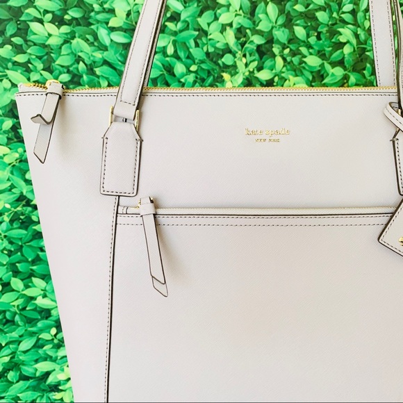 Kate Spade Cameron Large Pocket Tote Icy Lavender - Picture 7 of 8